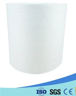 Preget luftgjennomstrømning, hydrofilt nonwoven for babybleie